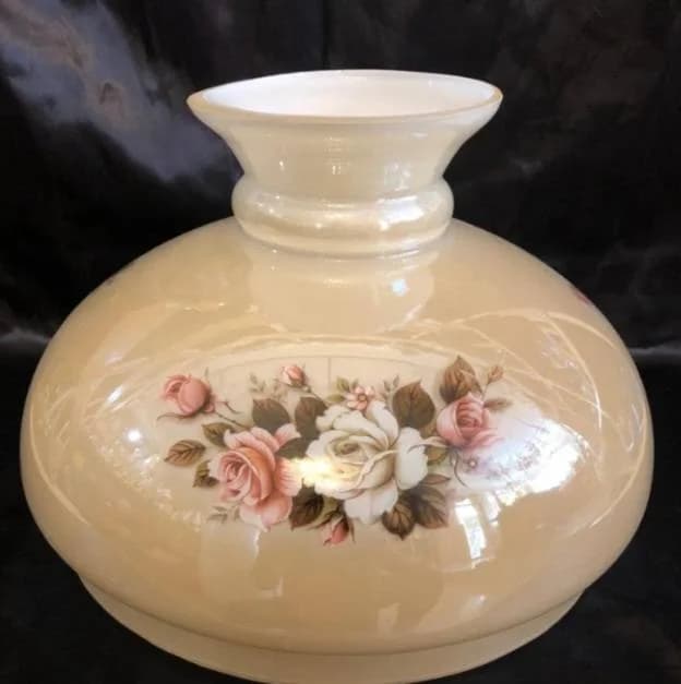 حباب قالپاقی عسلی گل دار 