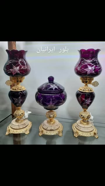ست شمعدان و شکلات خوری