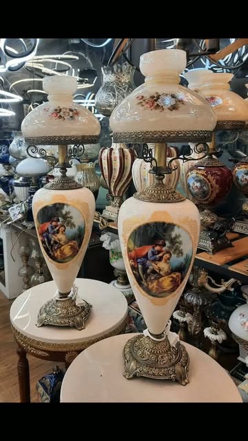 ست چراغ قالپاقی کرم